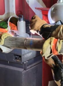 Pipe welding TIG GTAW hydronic Lower Mainland BC