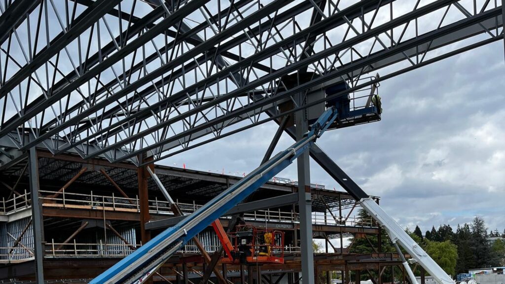 Field installation support for structural steel components in Vancouver BC