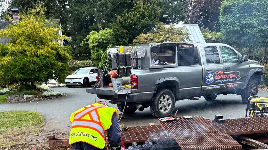 Certified welding dispatch service in Langley BC by CPW Contracting